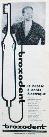 Publicidad de Broxodent en Francia Publicidad de Broxodent en Francia