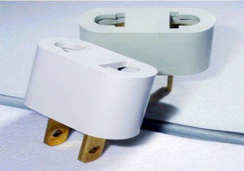 Adaptador eléctrico US Macho FR Hembra