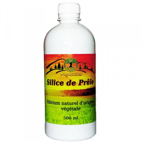 Silicio Orgánico - Sílice de Cola de caballo - 500 ml - Fórmula del Dr. Yves Baccichetti
