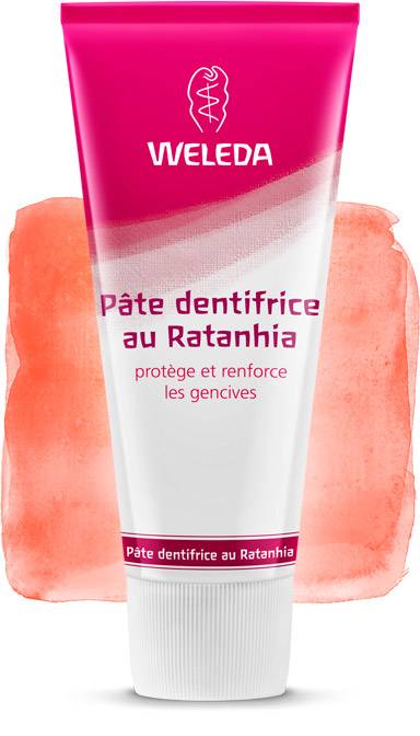 Weleda DentÃfrico natural Ratania (Made in Germany)