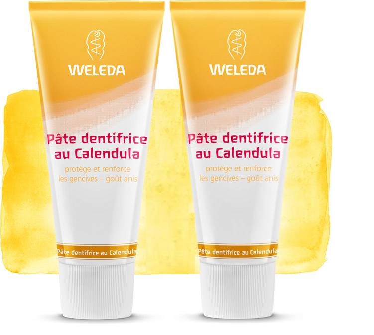 2 Weleda DentÃfrico natural con Caléndula (Made in Germany)
