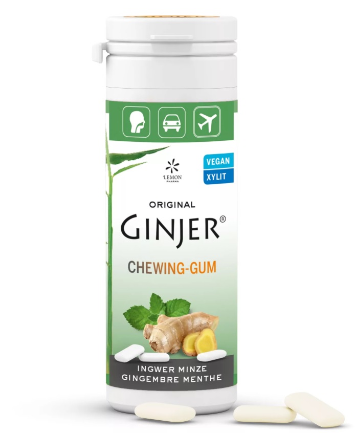 Chicle con jengibre GINJER® - Menta