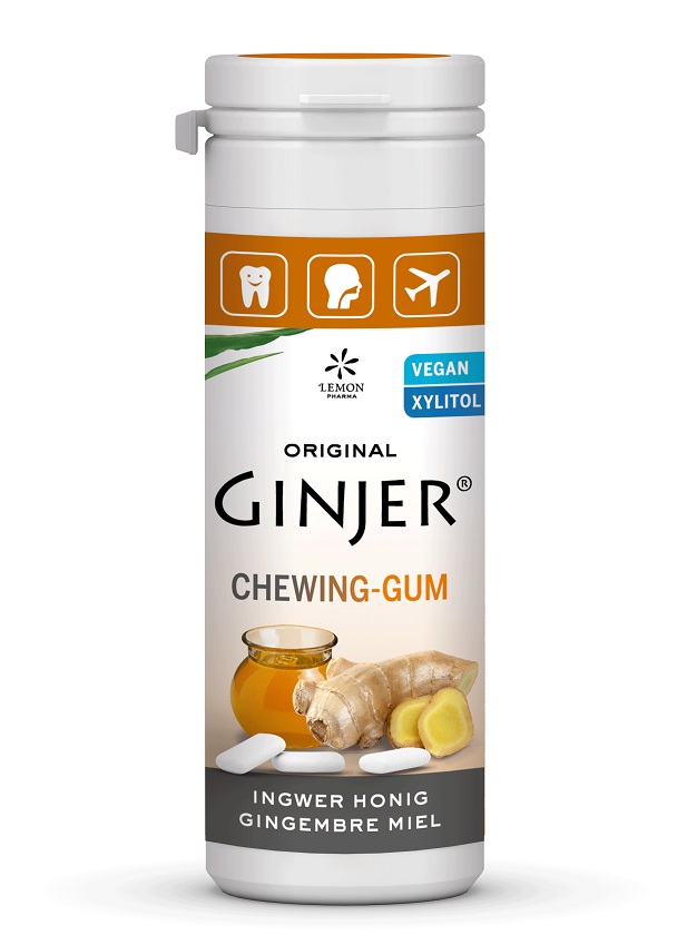 Chicle de jengibre GINJER® - Miel