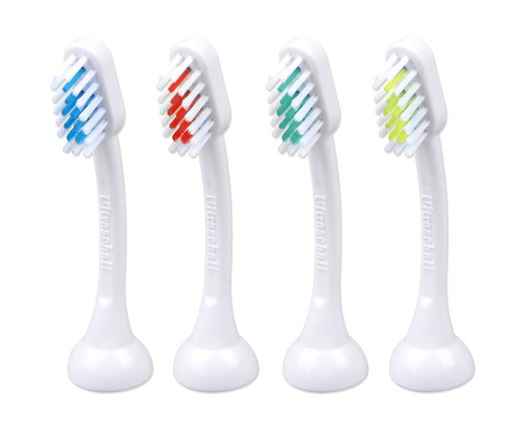 4x Brossettes EMAG tête large pour brosse EMMI-DENTAL