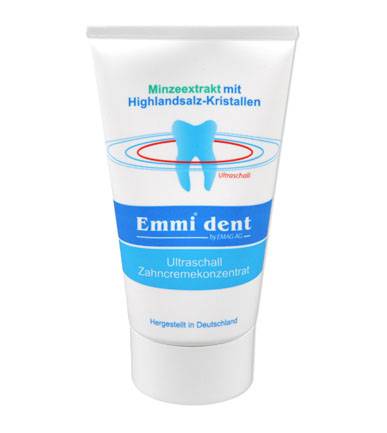 Dentifrice EMAG pour brosse à dents à ultrasons Emmi-dent 
