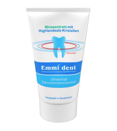 Dentifrice EMAG pour brosse à dents à ultrasons Emmi-dent