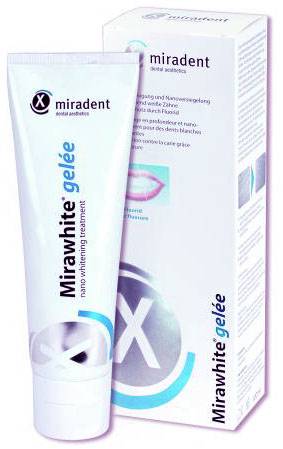El cuidado dental Miradent Mirawhite gel