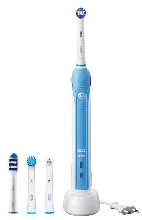 Oral-B TriZone 1000 con 4 cabezales y DvD
