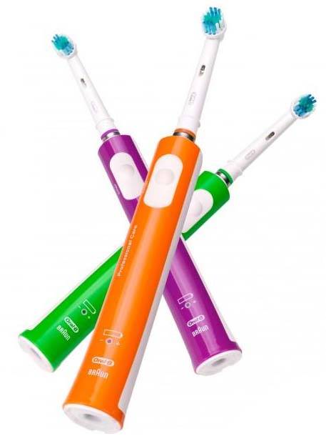 Oral-B Cepillo Eléctrico 500 Colour Edition (verde / naranja / morado)