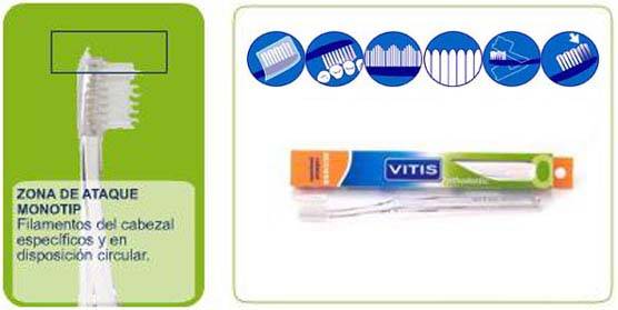 Cepillo Vitis Access ortodóntico (Dentaid)