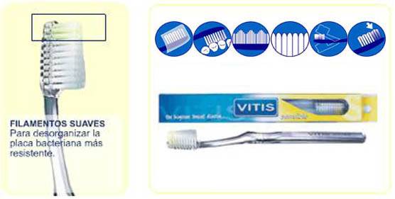 Vitis cepillo Sensible 15/100 (Dentaid)