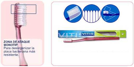 Vitis cepillo ortodóntico (Dentaid)