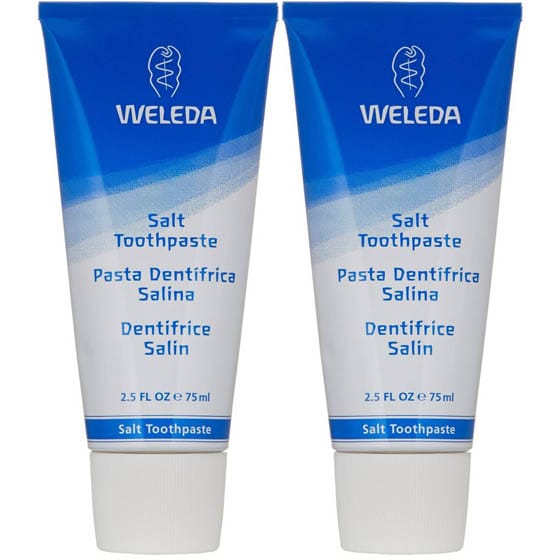 2 Dentífrico naturel WELEDA SALINO