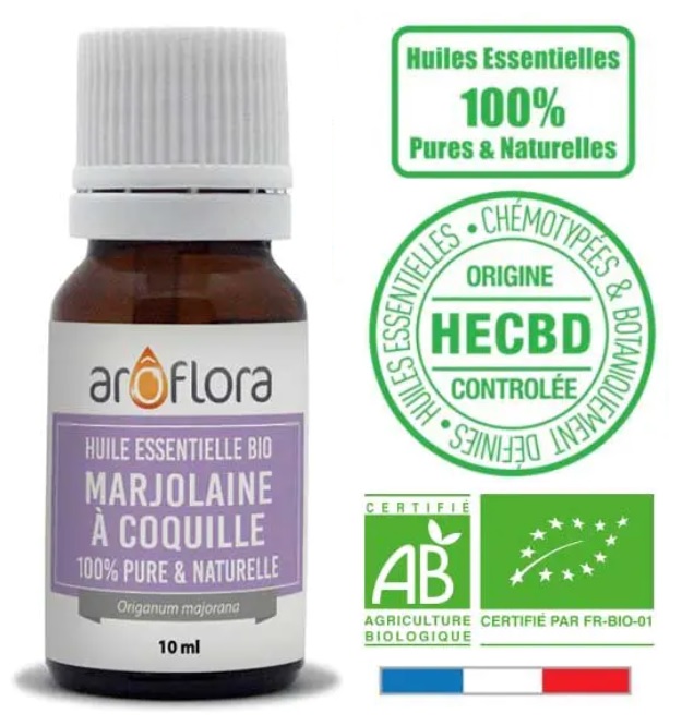 Aceite esencial de mejorana BIO ECOCERT - 10 ml