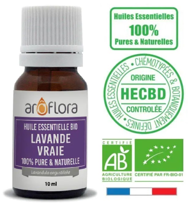 Huiles essentielles Lavandin VRAIE BIO ECOCERT - 10 ml