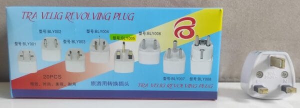 Adaptador Uk Macho Universal Hembra - Imagen 2