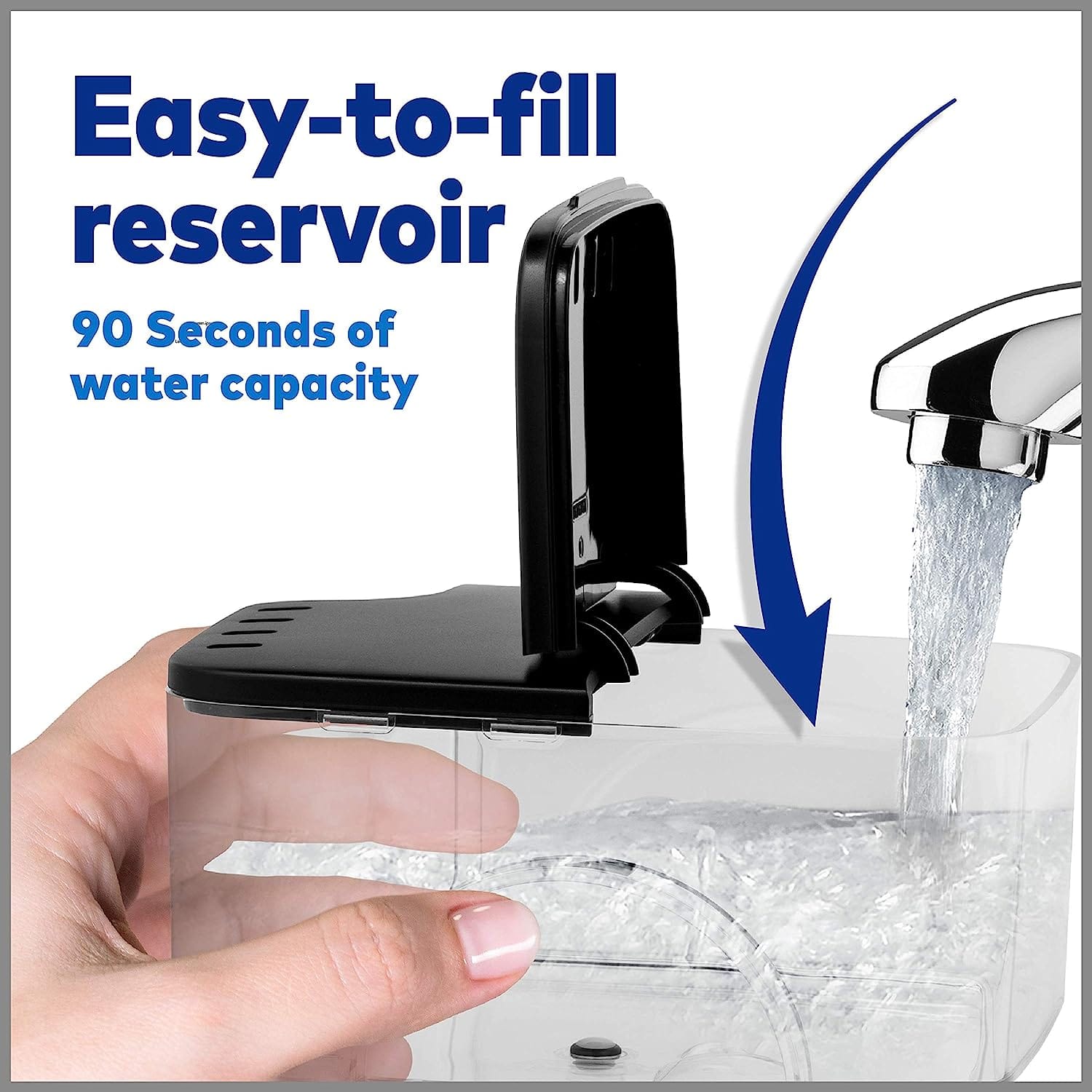 Irrigador bucal portátil Waterpik ION Professional WF12, para viajes y hogar (PRETA) - Imagen 19