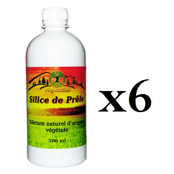 Silicium Organique Phytonika - 6 x 500 ml