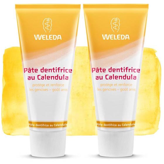 2 Dentífrico naturel WELEDA Caléndula