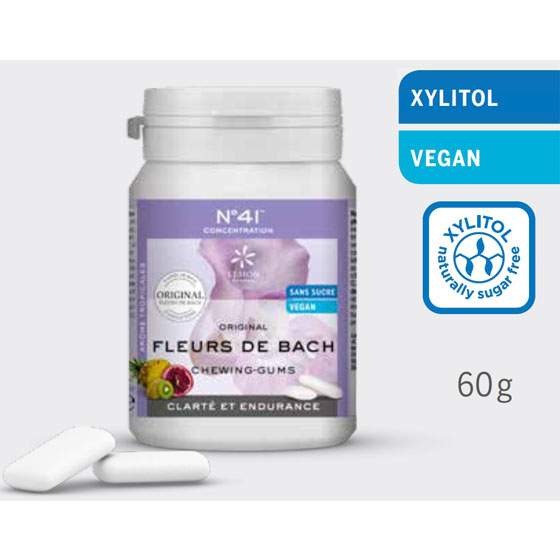 Chewing Gum au Xylitol du Dr Bach - Concentration N41