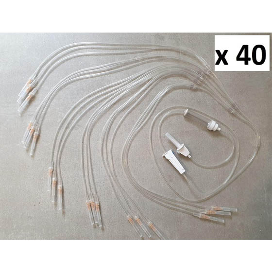 40x Pulpo de mesoterapia de 18 vías - MESOPERFUSION