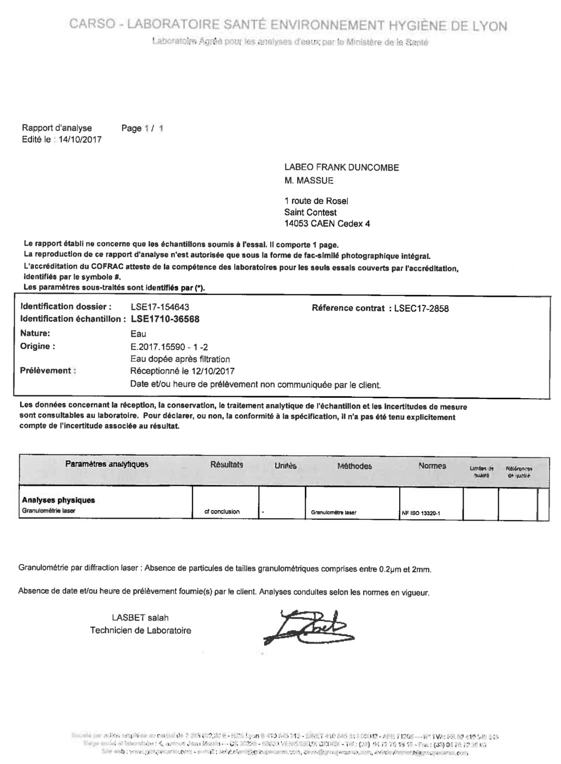 Vela filtrante tradicional Stéfani de São João (100% koalin natural, sin aditivos) para fuentes de agua alimentadas por gravedad.