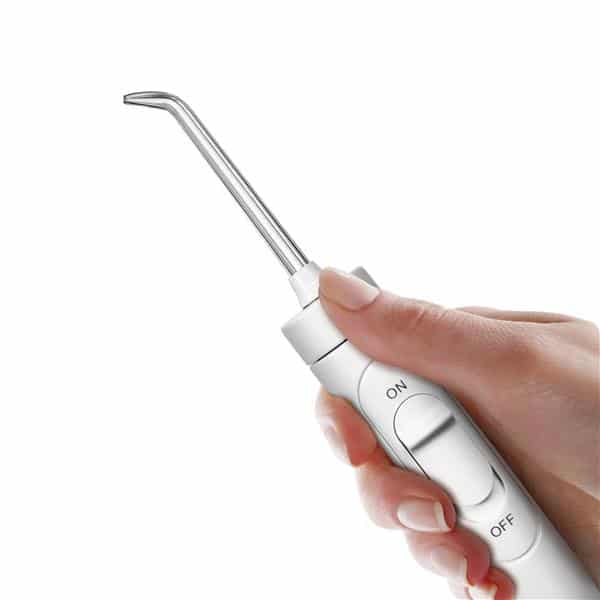 Irrigador bucal portátil Waterpik ION WF11 Blanco, para viajes y hogar