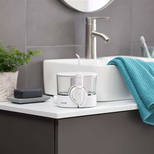 Irrigador bucal portátil Waterpik ION WF11 Blanco, para viajes y hogar